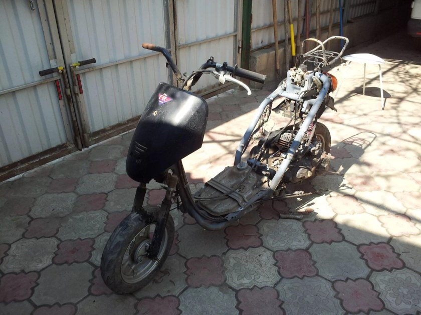 Honda Dio 27 без пластика