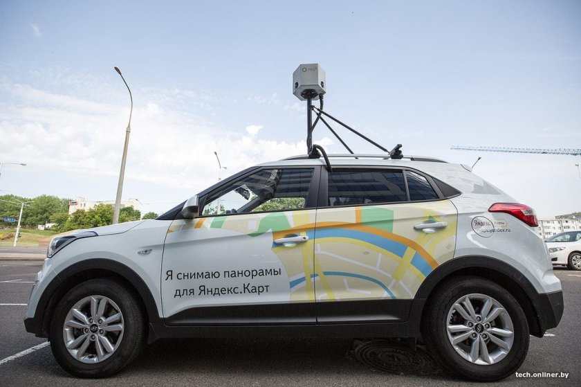 Машина Яндекс карт