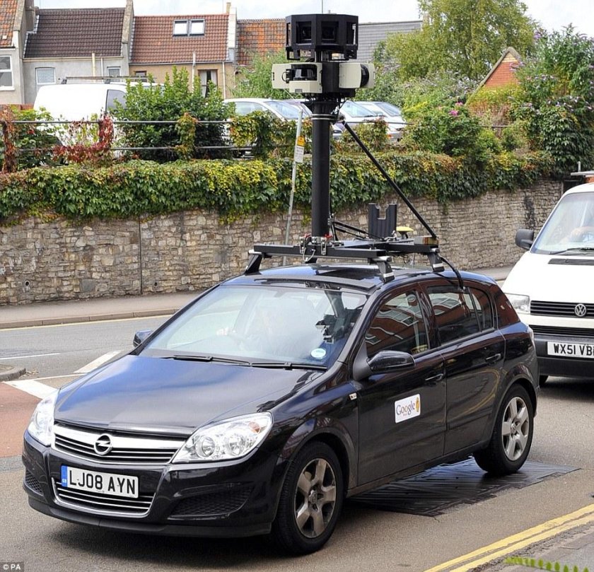 Автомобиль для панорамной съемки