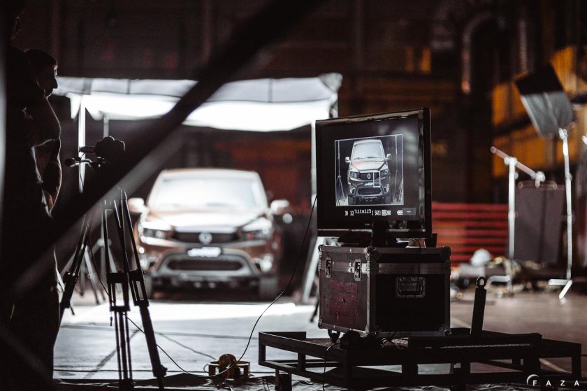 Видеосъемка автомобиля