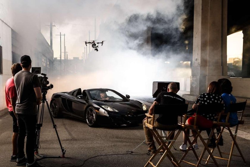 Дроны для съемки фильма