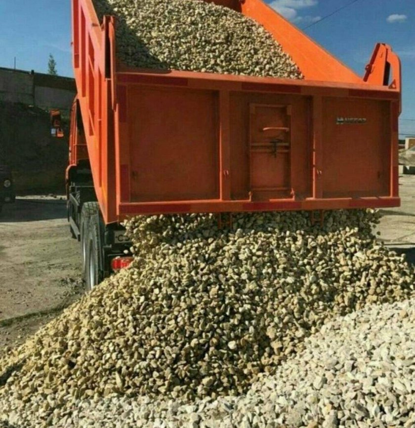 Песок щебень КАМАЗ ЗИЛ