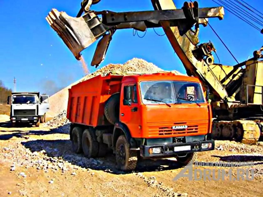 КАМАЗ 55111 С щебнем