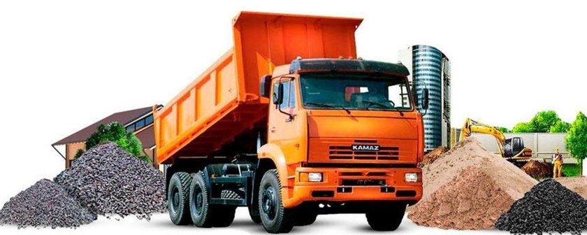 Песок щебень