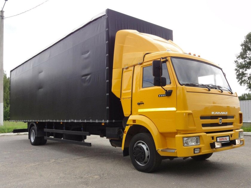 КАМАЗ 4308 со спальником