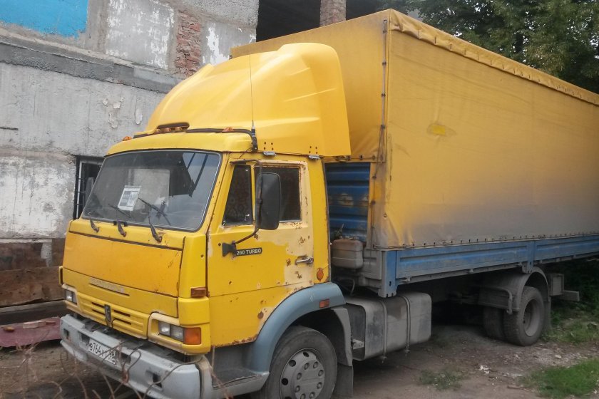 Пятитонник камазенка фара