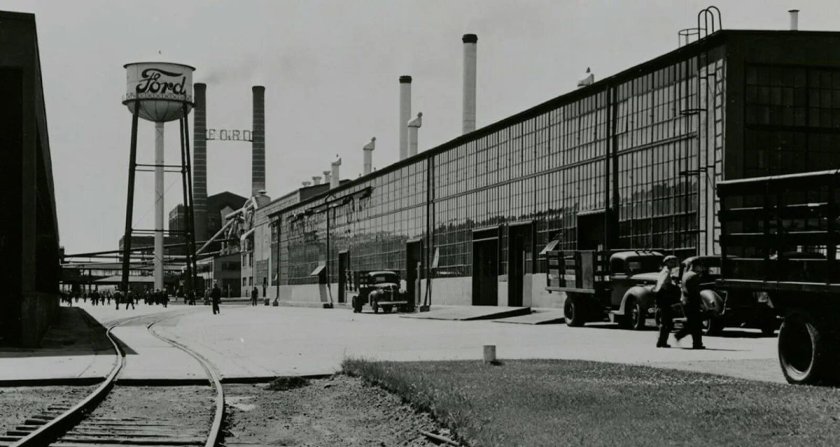 Завод Форд в Детройте
