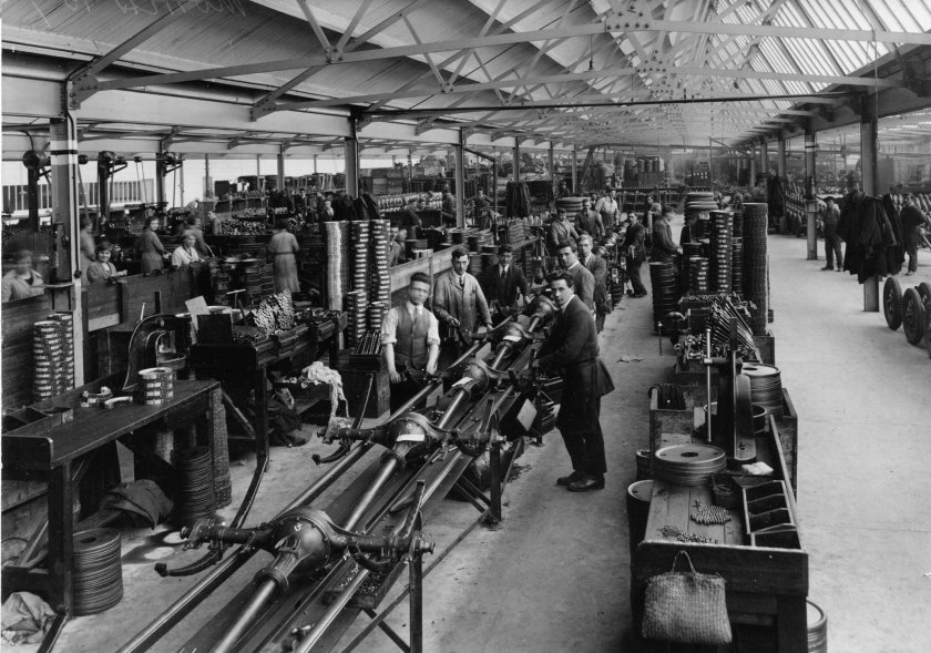 Первый конвейер Генри Форда