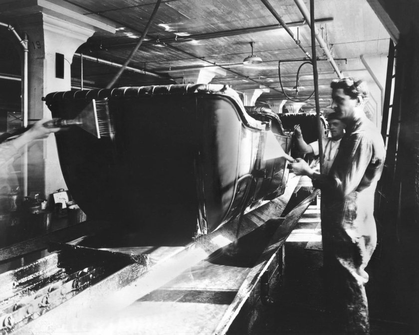 Завод Форда в Хайлэнд парк 1914