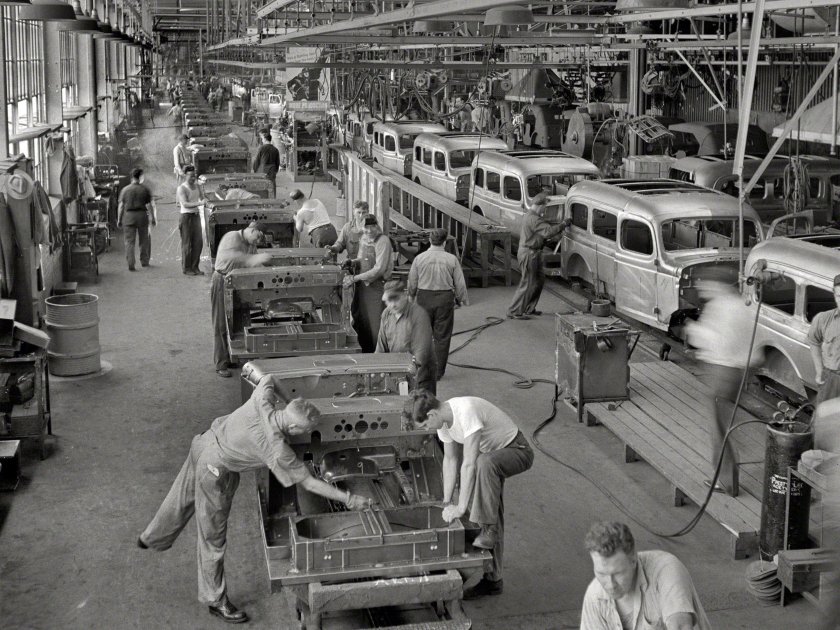 Завод Форд в Детройте