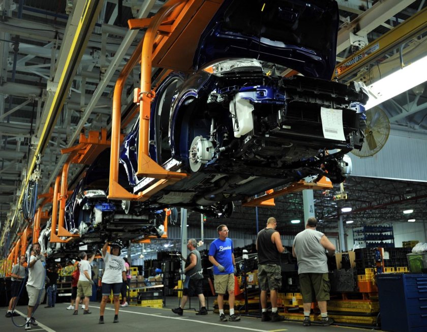 Завод Форд в Детройте