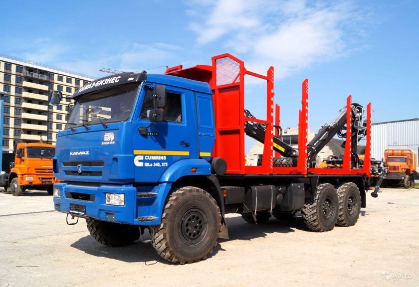 КАМАЗ 43118 лесовоз