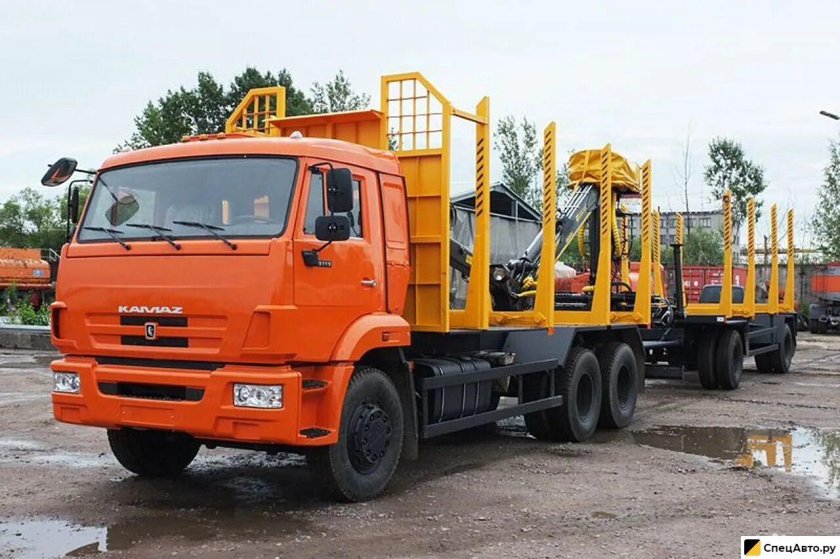 КАМАЗ 65115 сортиментовоз