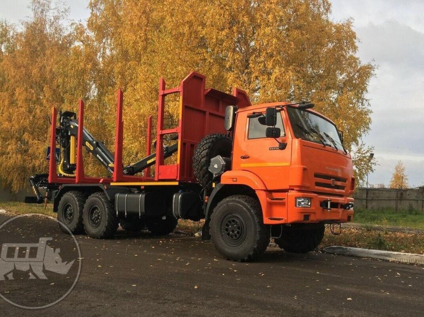 КАМАЗ 43118 лесовоз