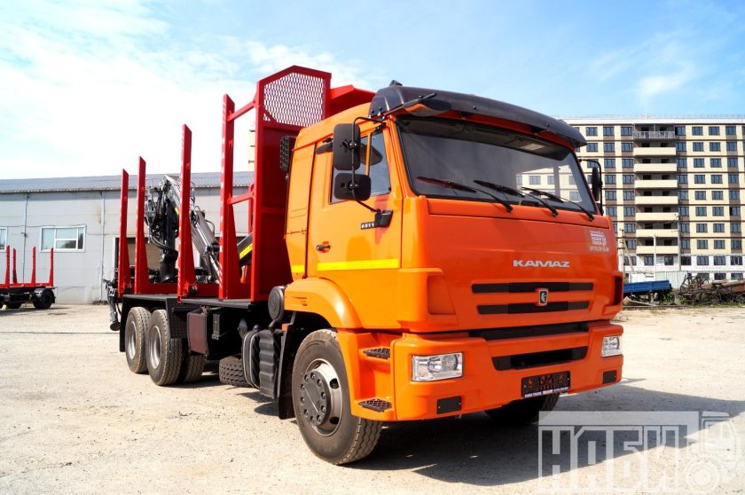 КАМАЗ 65115 сортиментовоз
