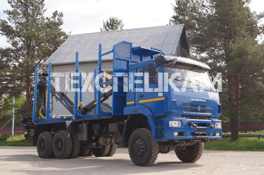 КАМАЗ 6522 сортиментовоз