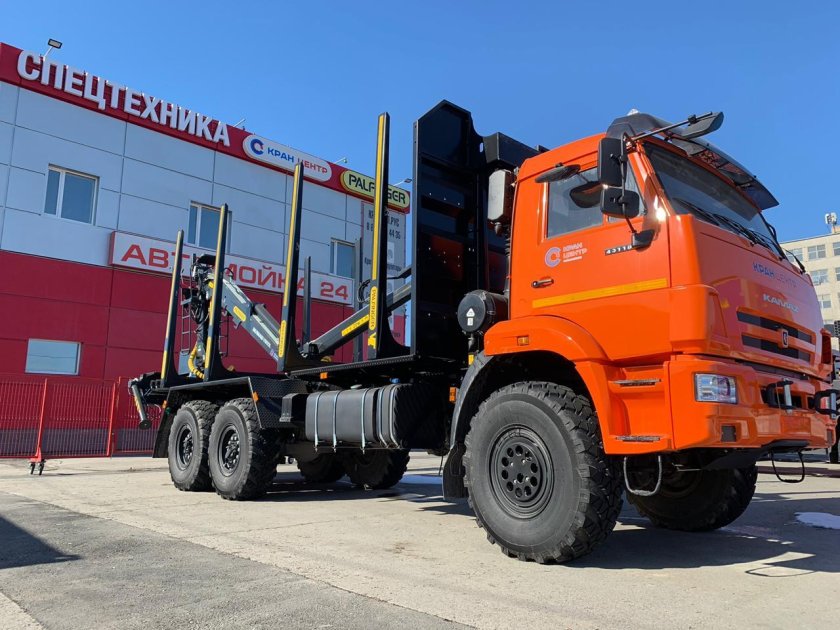 КАМАЗ 43118 С гидроманипулятором
