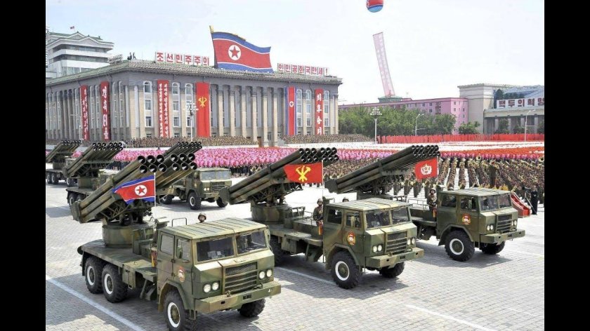 РСЗО Северной Кореи