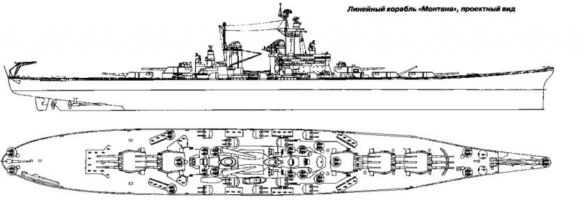 Линкоры типа Монтана