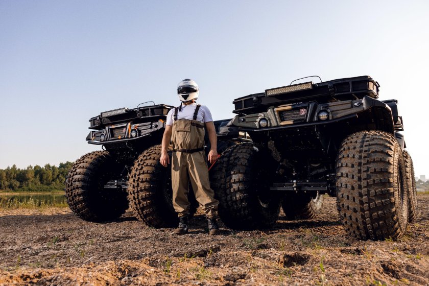 Снегоболотоход athlete