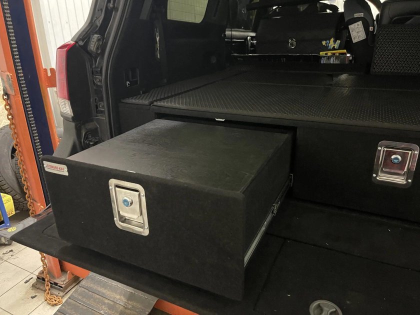 Спальник в Toyota Tundra