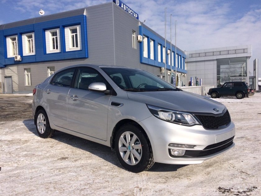 Kia Rio 3 цвет RHM