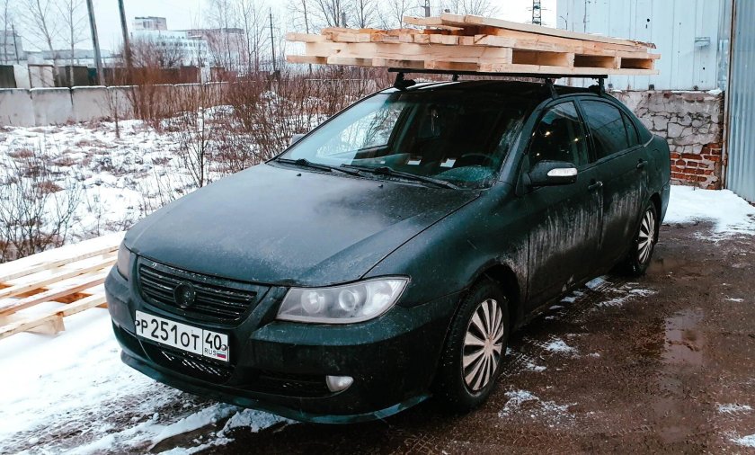 Молдинг на крышу Лифан Солано 620