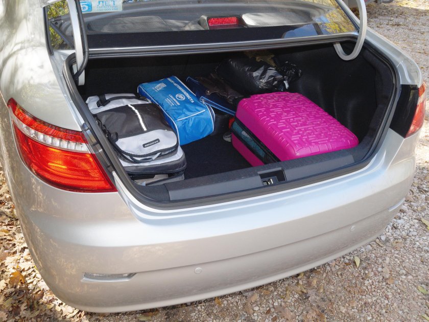 Лифан Солано багажник