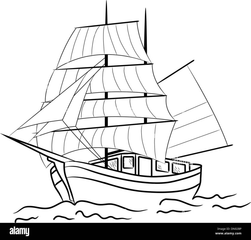 Корабль для рисования