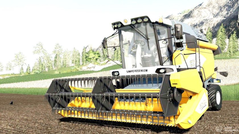 Комбайн Sampo Rosenlew comia c6