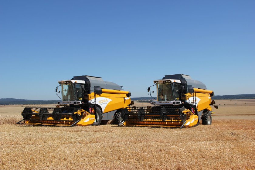 Зерноуборочные комбайны Sampo Rosenlew