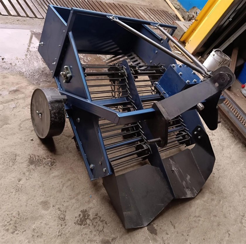 Картофелекопалка двухрядная кн-2