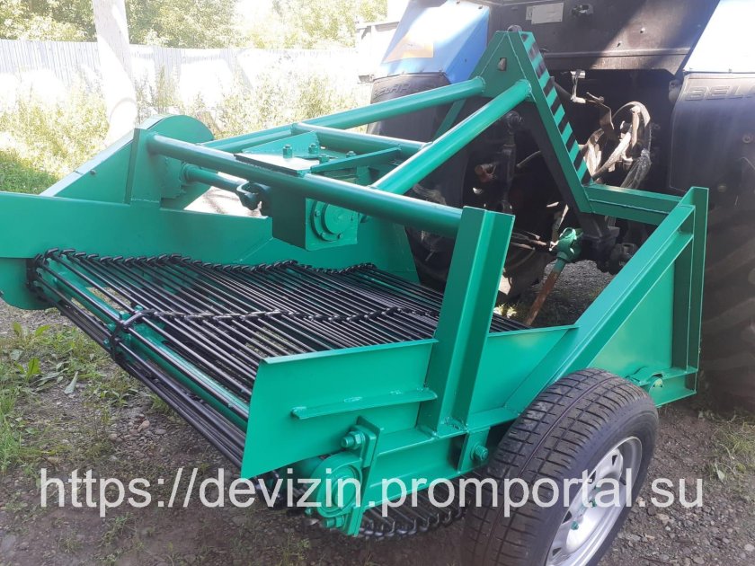 Картофелекопалка двухрядная кн-2