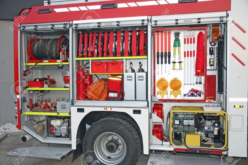 ПТВ пожарного автомобиля