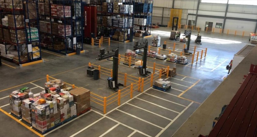 Разметка склада