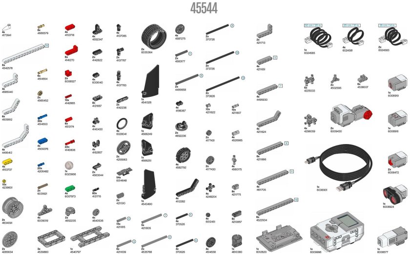 45544 Базовый набор LEGO Mindstorms Education ev3
