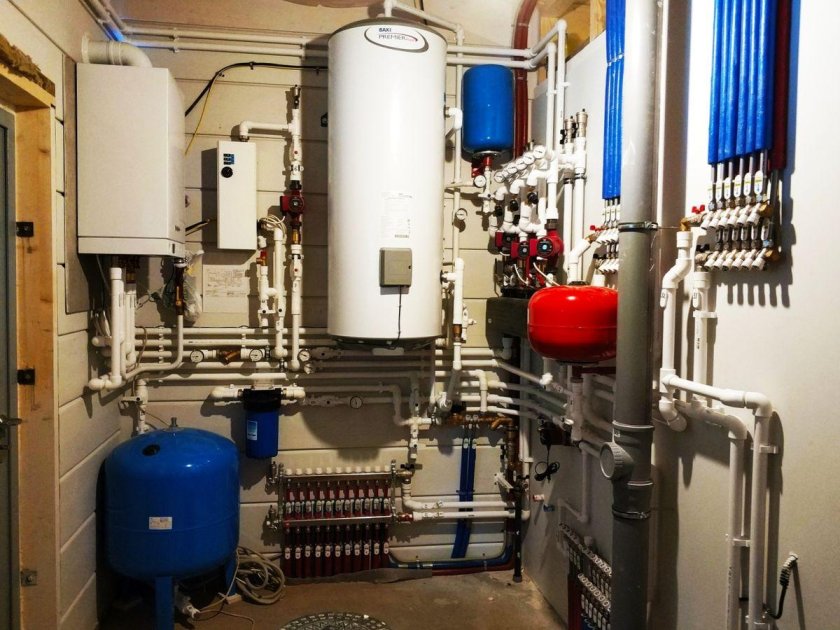 Котельная Висман в частном доме