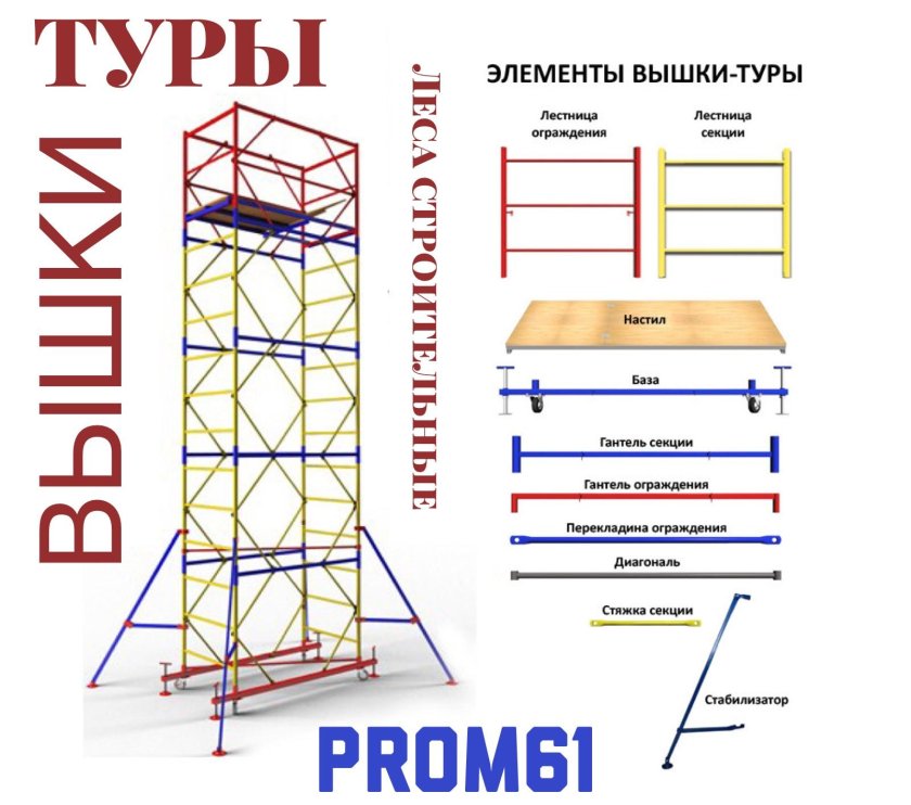 Вышка-тура ВСР-2, 4 М