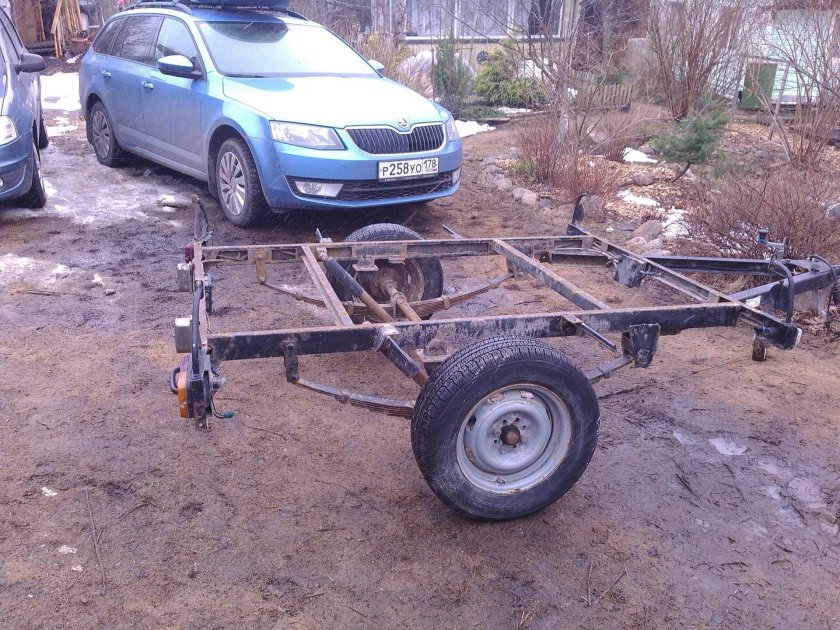 Прицеп МАЗ зубрёнок 8114