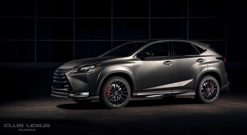 Лексус NX серый