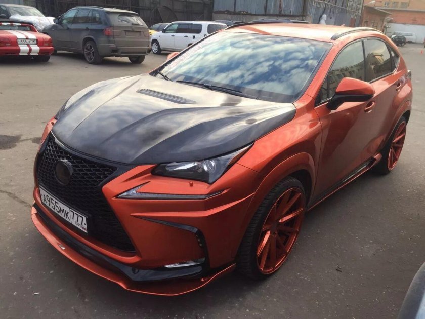 Капот Lexus nx200