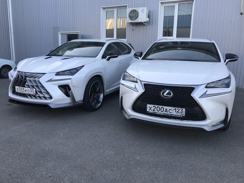 Lexus NX решетка Kotaro