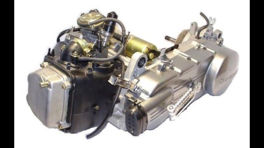 Двигатель 157qmj 150 СС