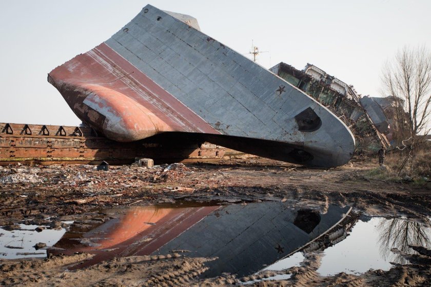 Кладбище военных кораблей Балтийск