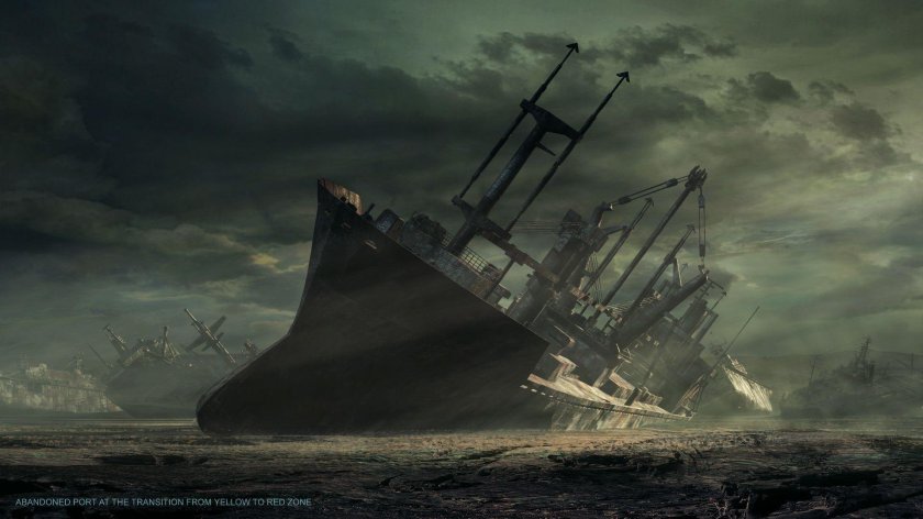 Разрушенный корабль