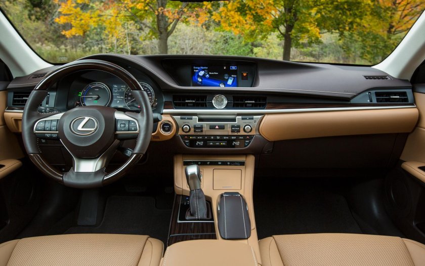 Lexus es 350 салон