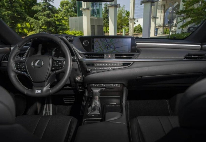 Lexus es 350 2019 салон