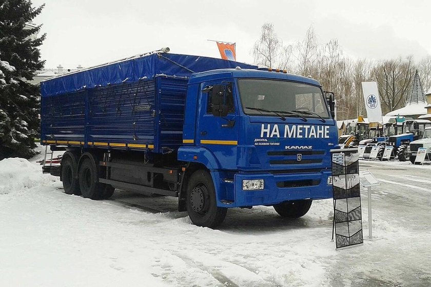 КАМАЗ 5320 на метане