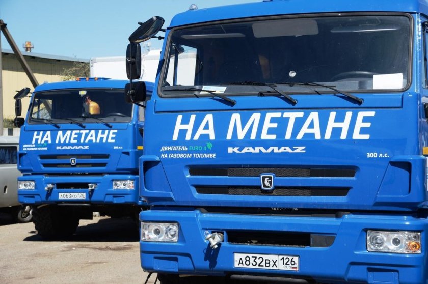 КАМАЗ евро 1 на метане