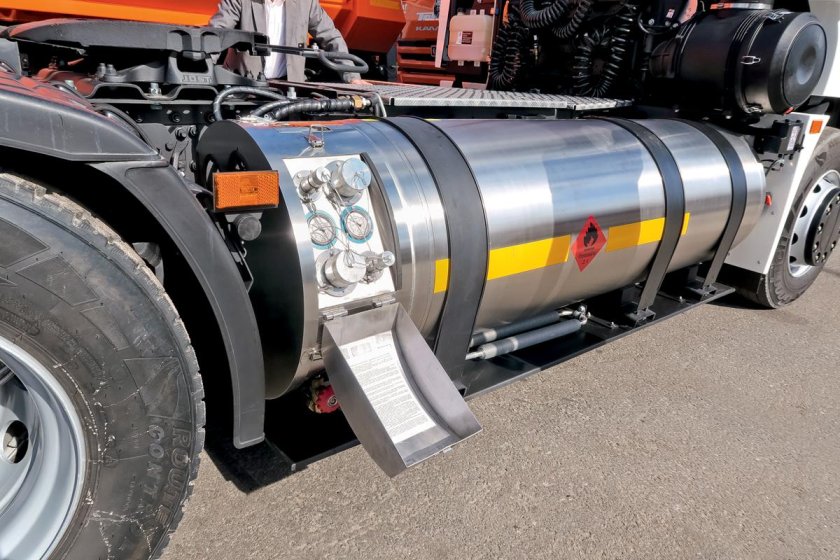 Криогенный бак КАМАЗ 5490